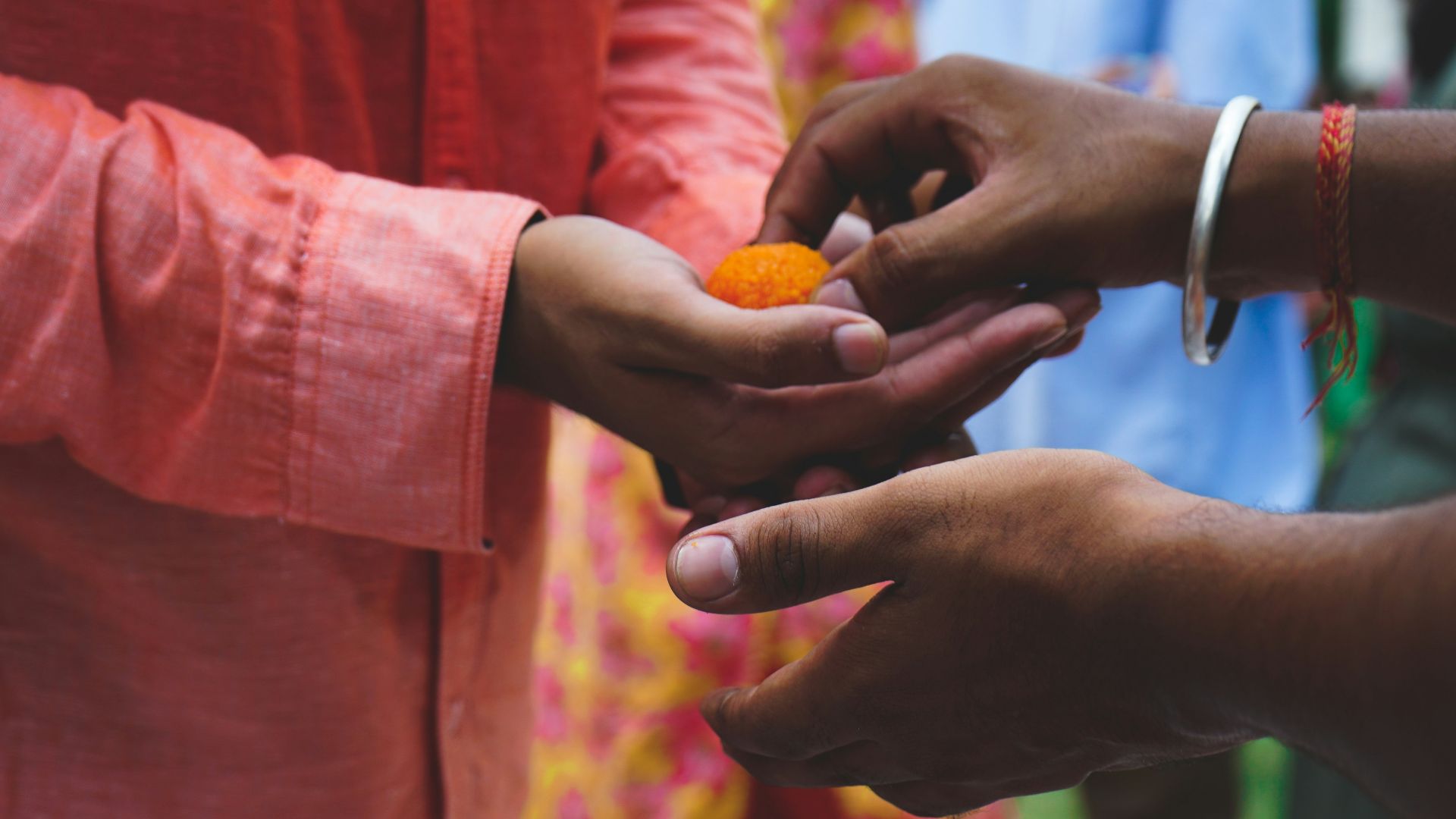 a person receiving a massage