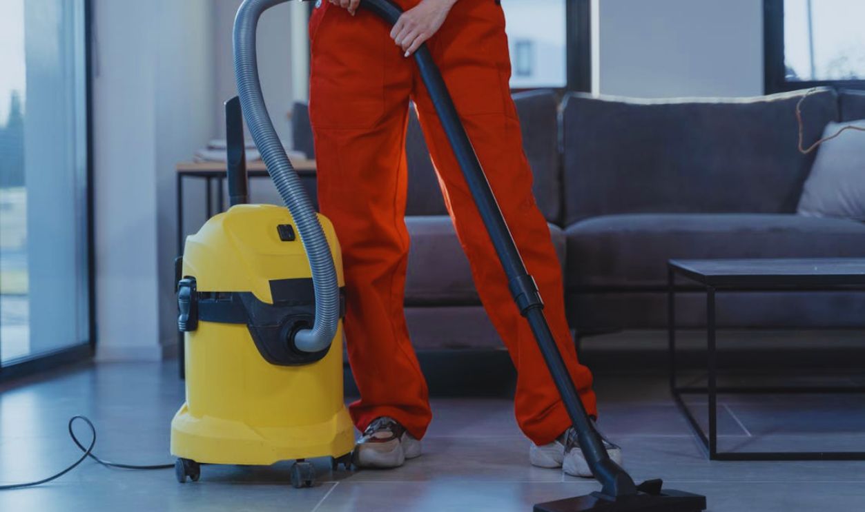 Person Using a Vacuum