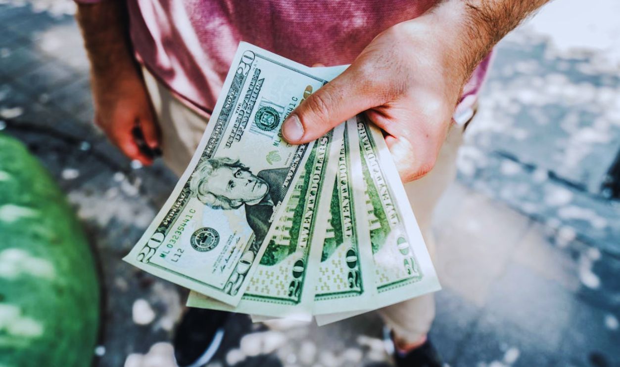 Several 20 Us Dollar Banknotes