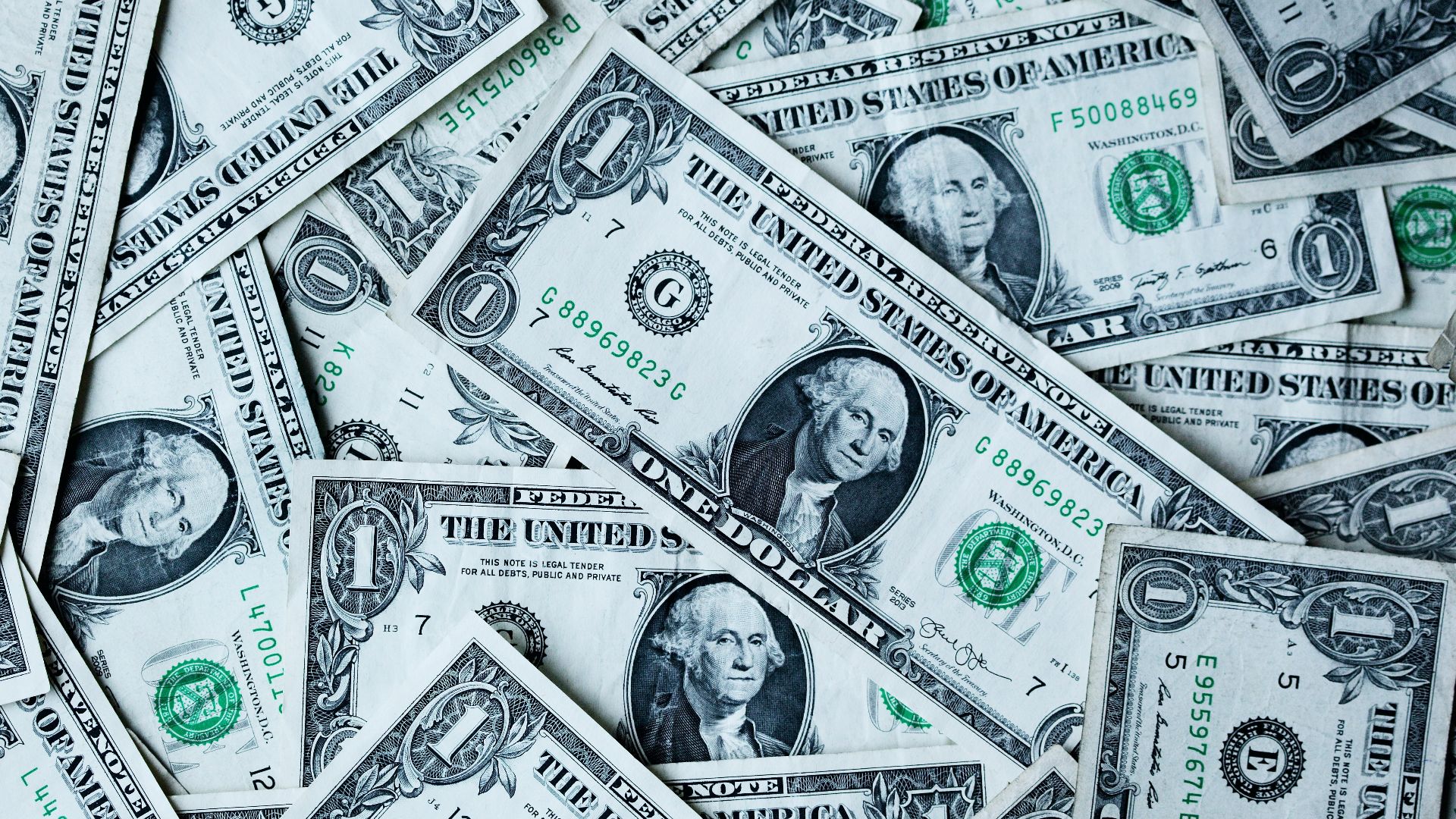 1 U.S.A dollar banknotes