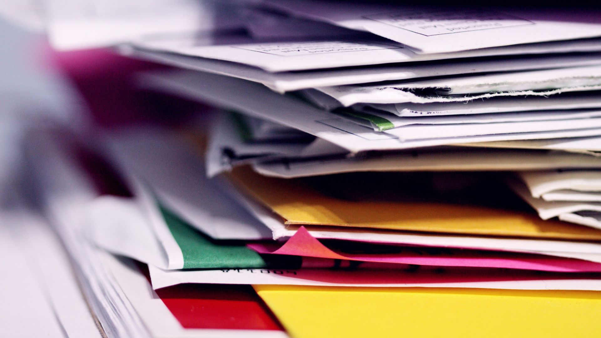 pile of printing papers