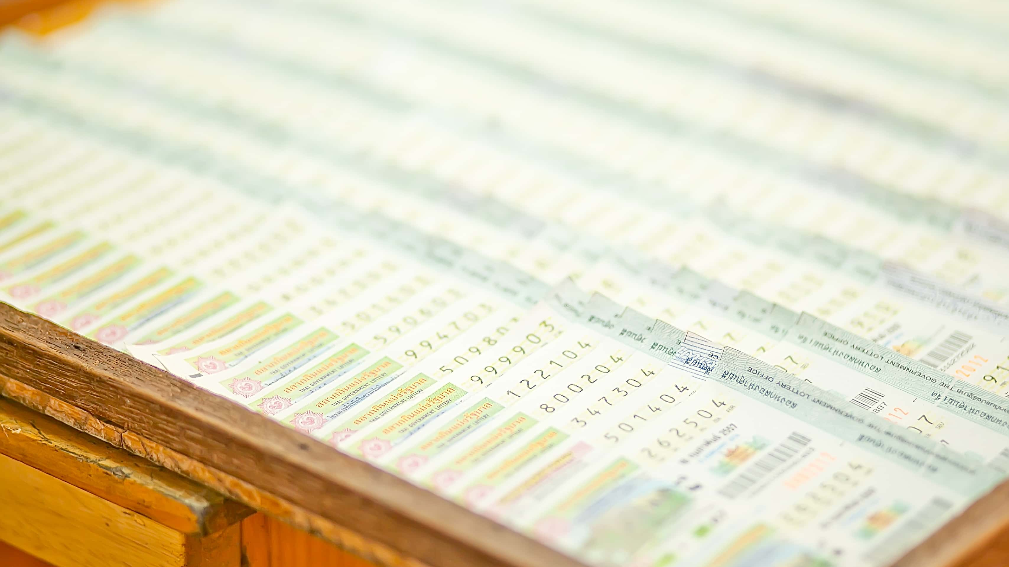 Thai Lottery Tickets