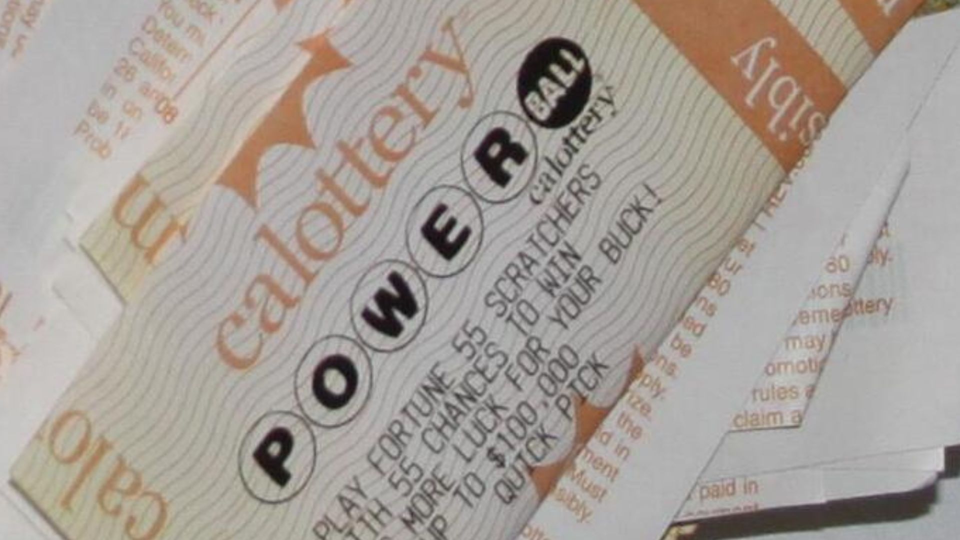 Elliot Rodger's lottery tickets