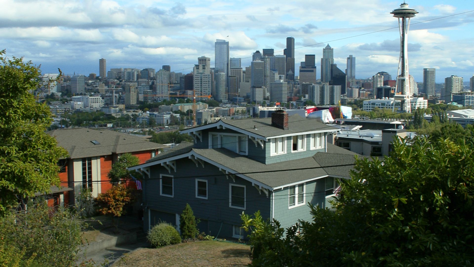 Downtown Seattle from Queen Anne
