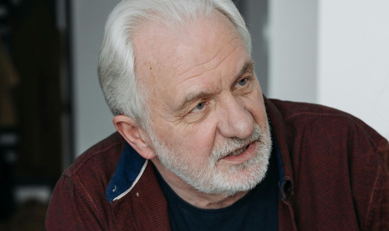 Man and Woman Having a Conversation