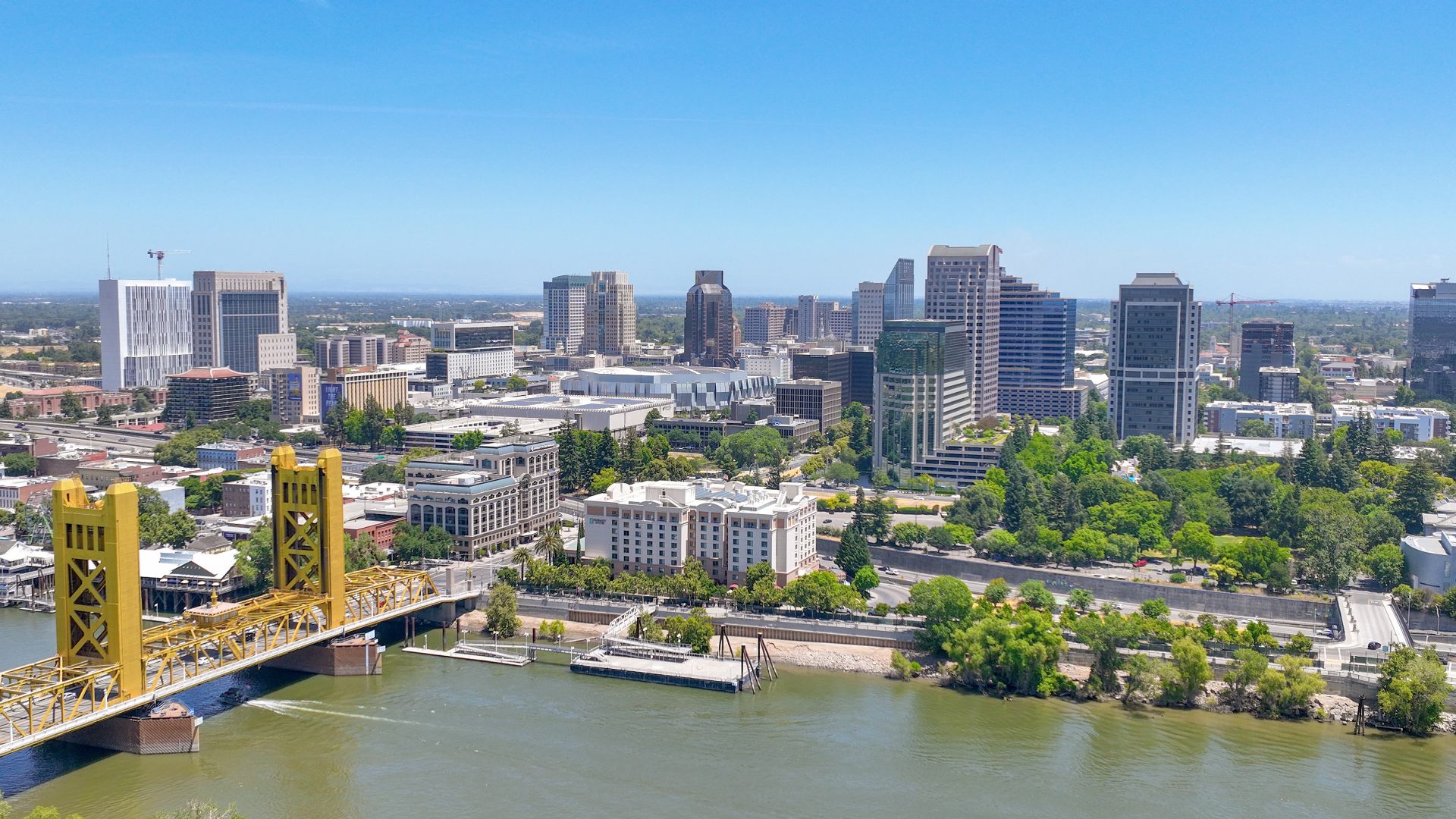 Sacramento, California skyline in 2023