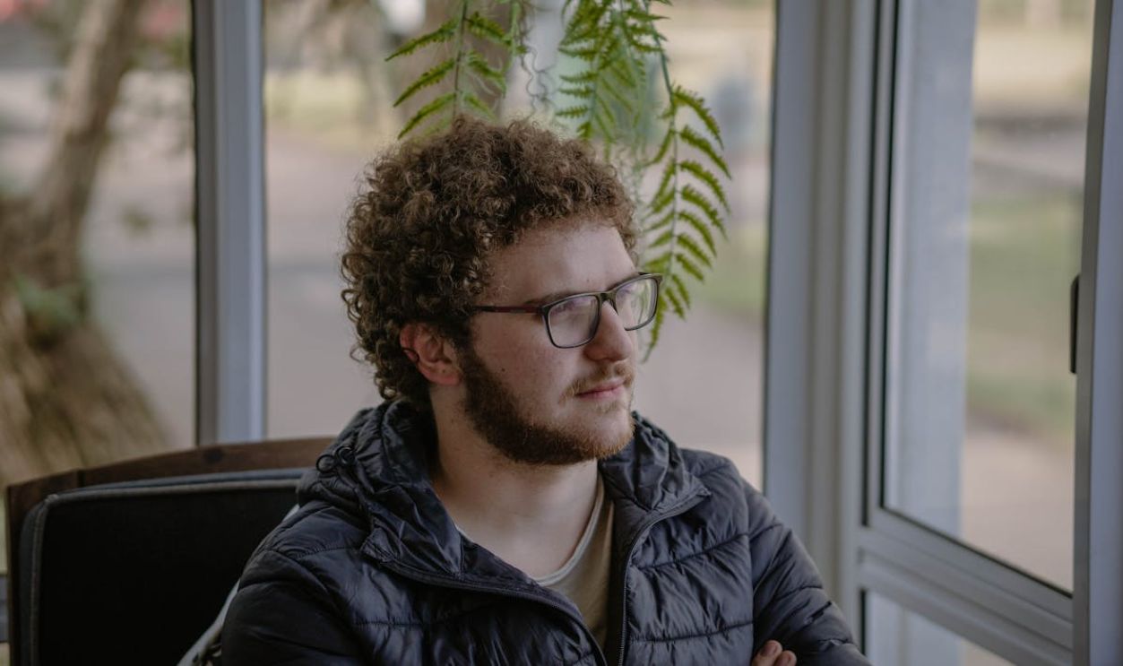 Bearded Man in Eyeglasses