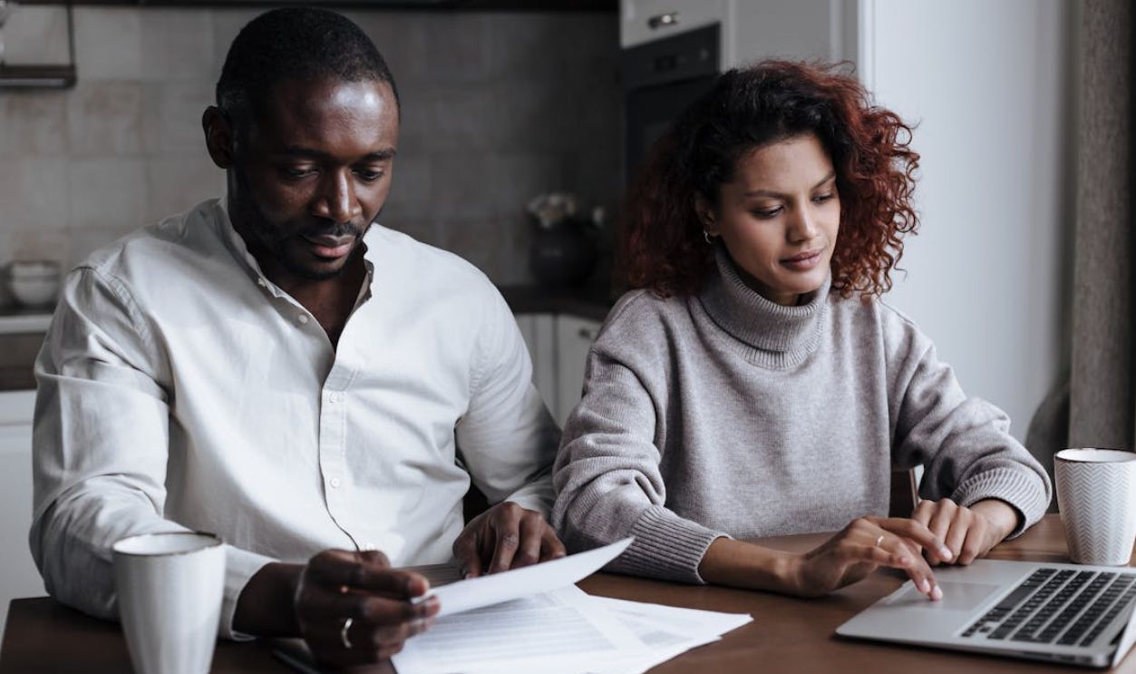 Couple Sitting Together