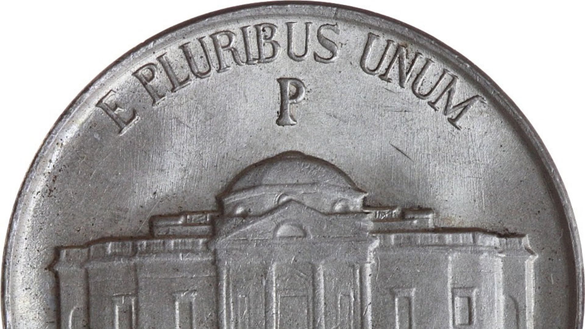 1945 P Jefferson War Nickel Reverse