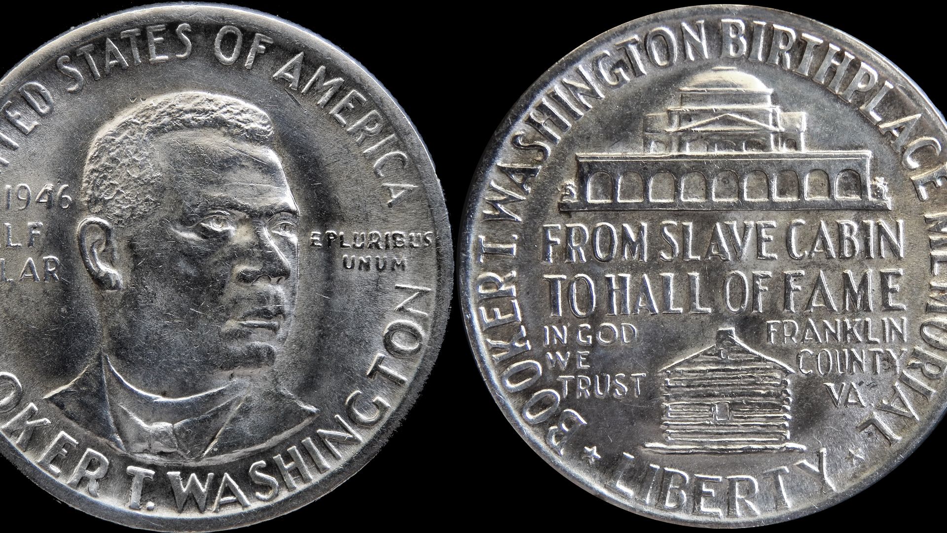 Booker T. Washington commemorative United States half dollar