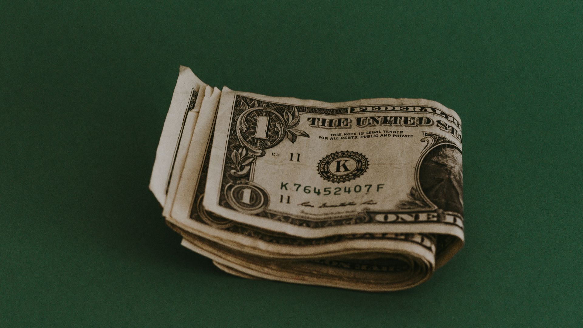 1 U.S. dollar banknote