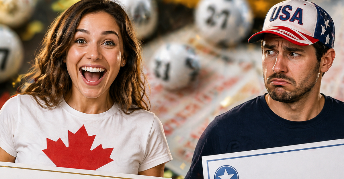 Canadian and American Lottery winners