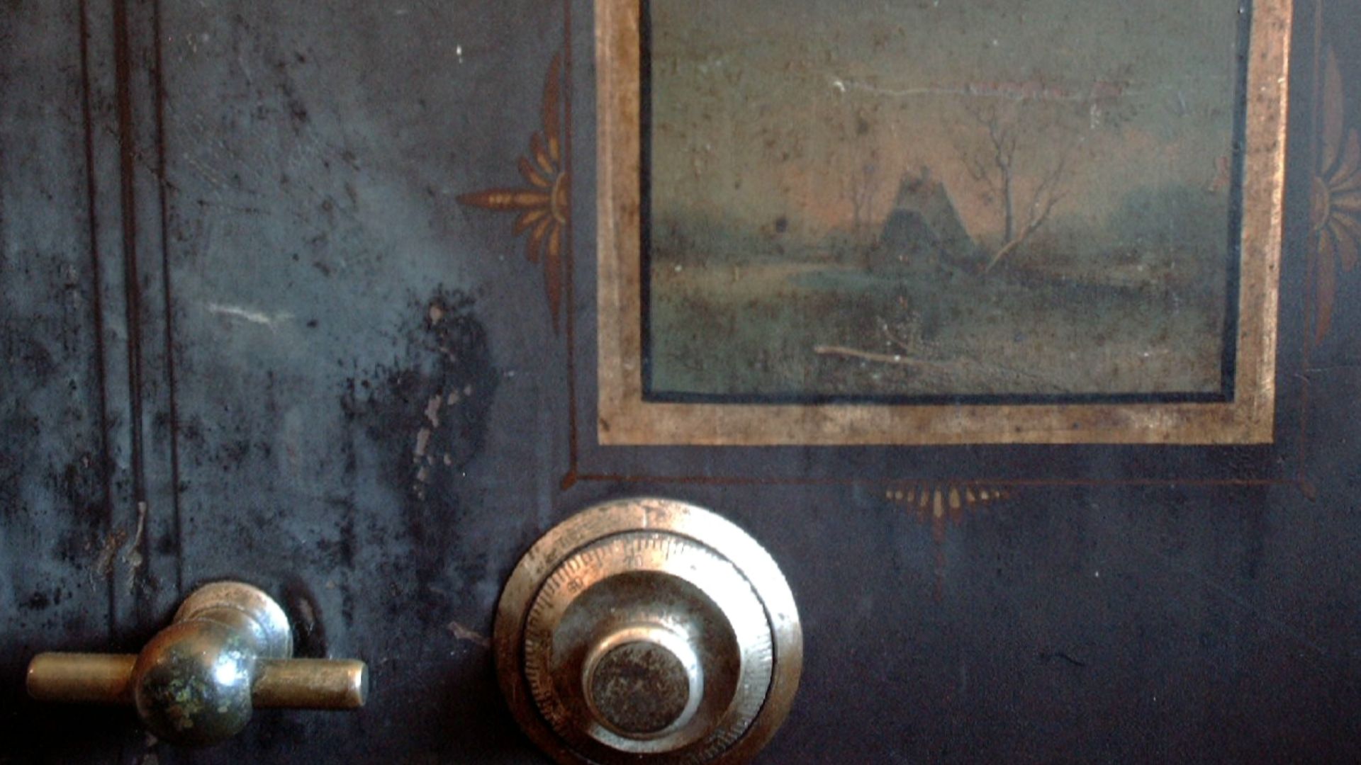 An old Diebold safe in the historic Fremont Store in Winona County, Minnesota, United States