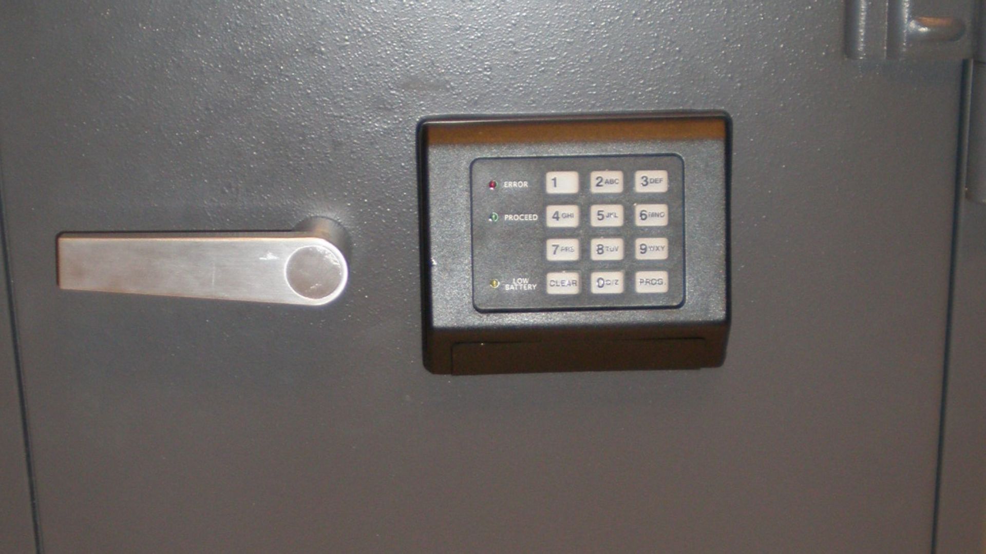 A FireKing KV2015-2 safe, class 350-2R.