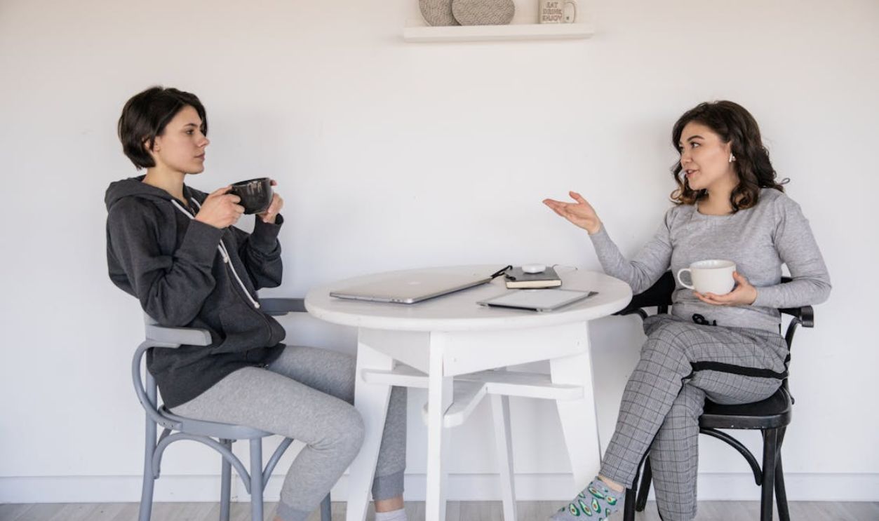 Photo Of Women Talking To Each Other