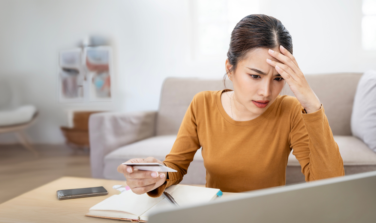 Credit card problem.