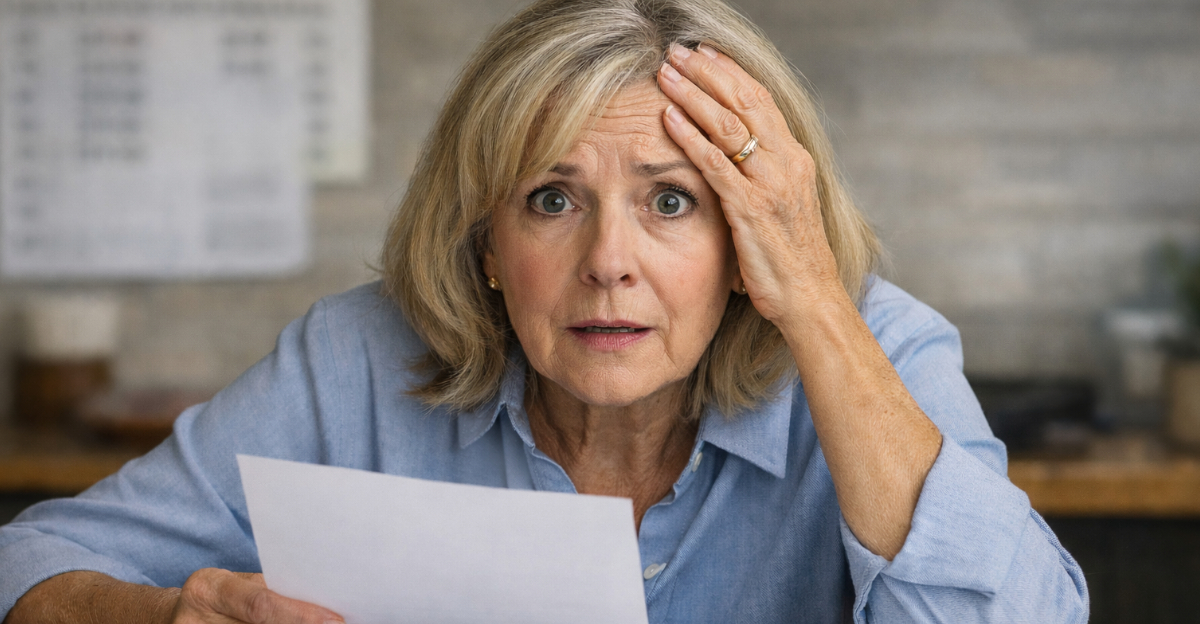 older woman financial stress