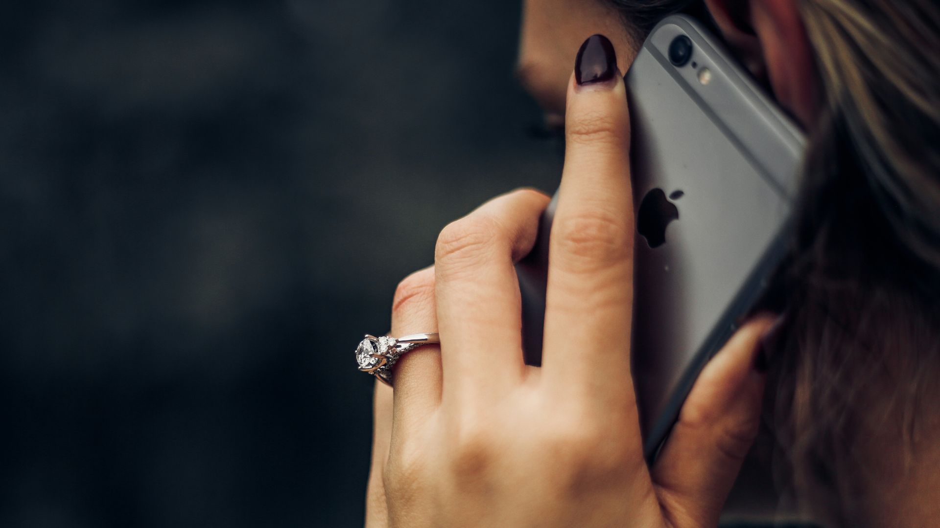 woman talking on the phone