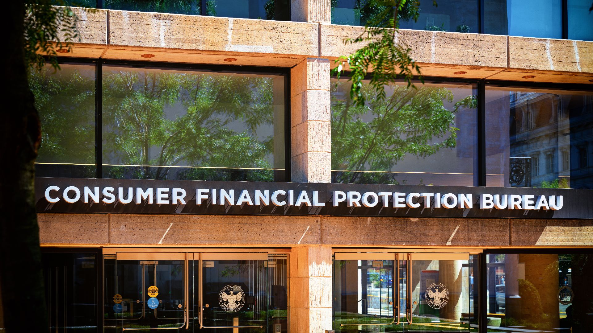 The Consumer Financial Protection Bureau (CFPB) headquarters in downtown Washington, D.C.