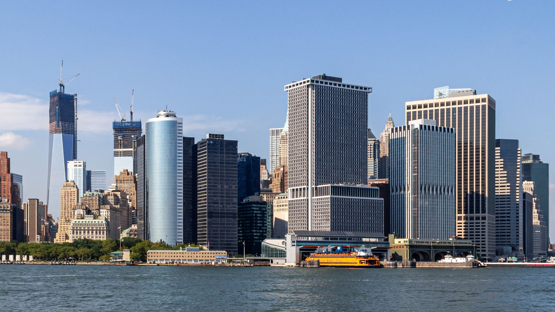 Manhattan skyline, New York City, New York, USA