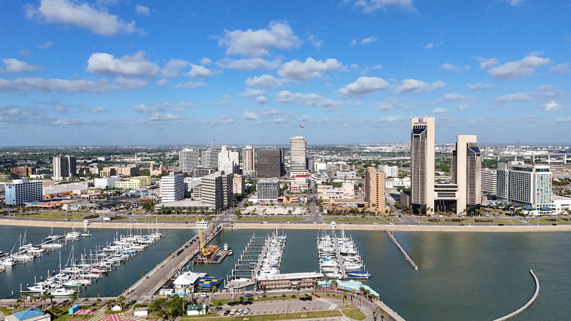 Skyline of Corpus Christi, Texas
