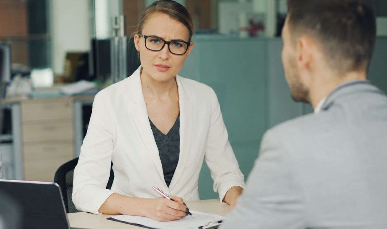 Employees Talking