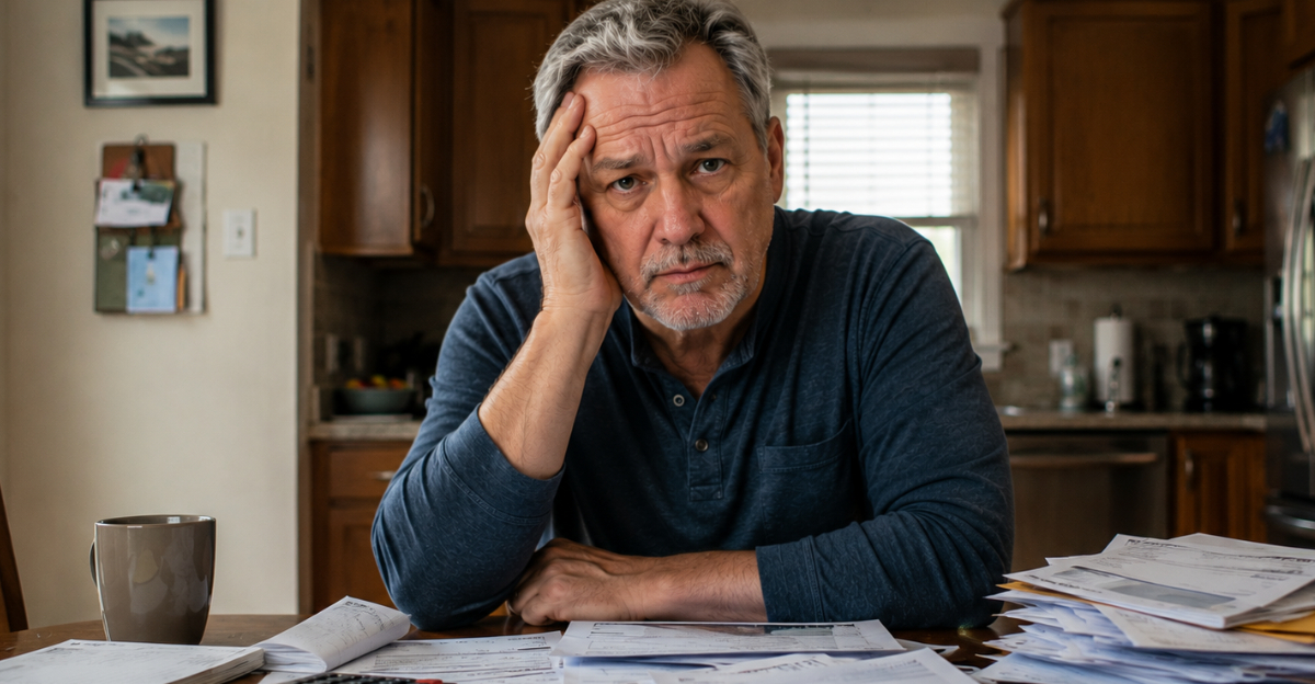 Older man worried about retirement