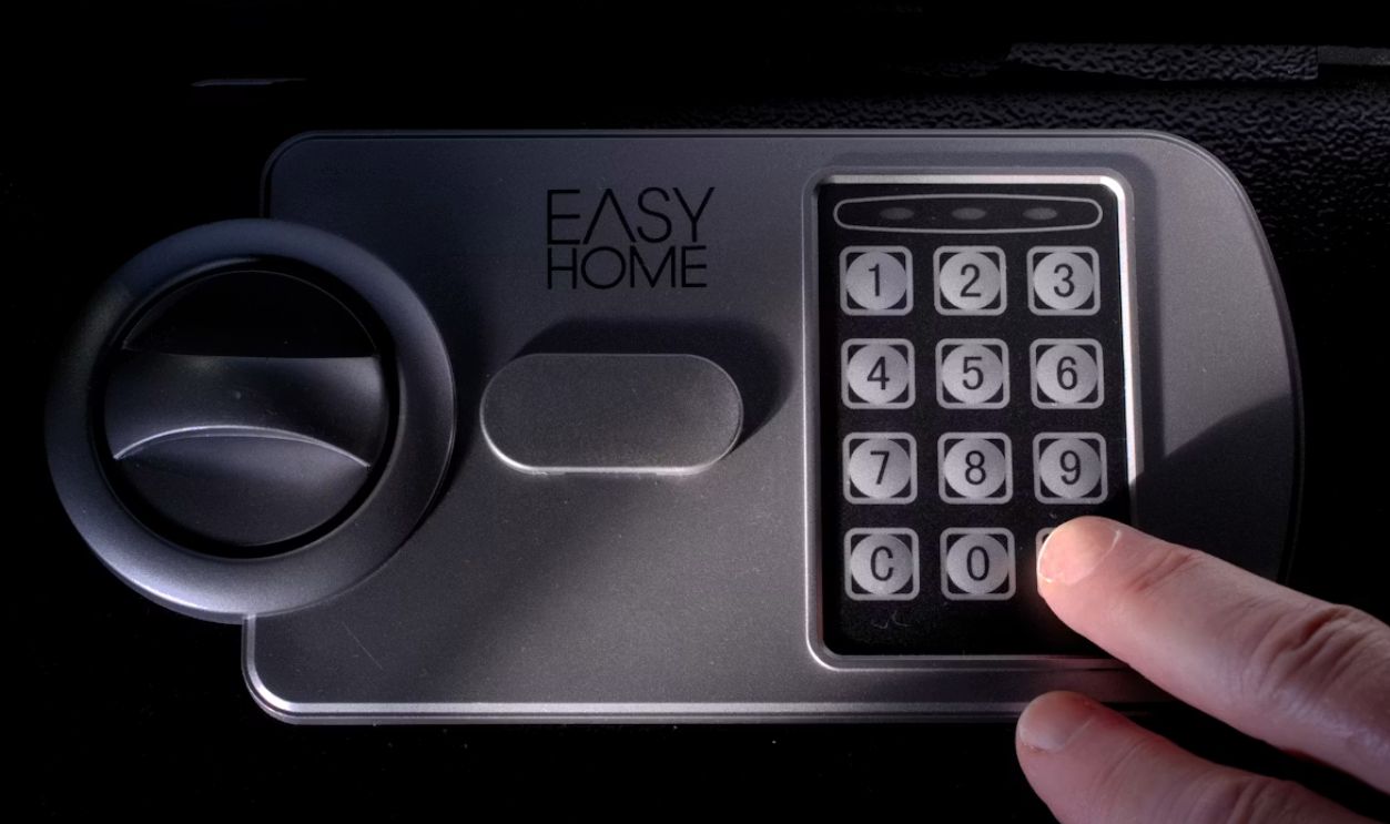 black and gray control panel