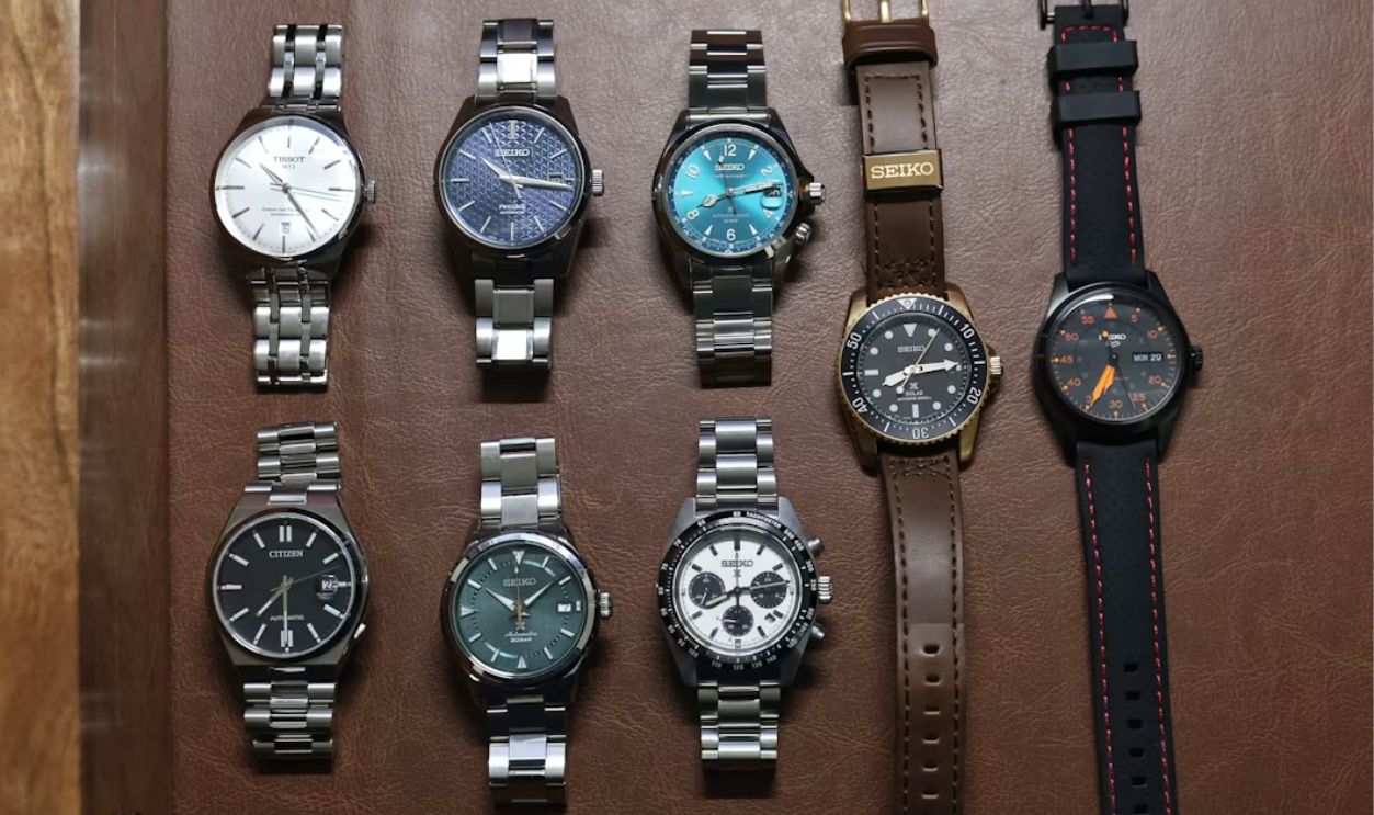luxury watch collection