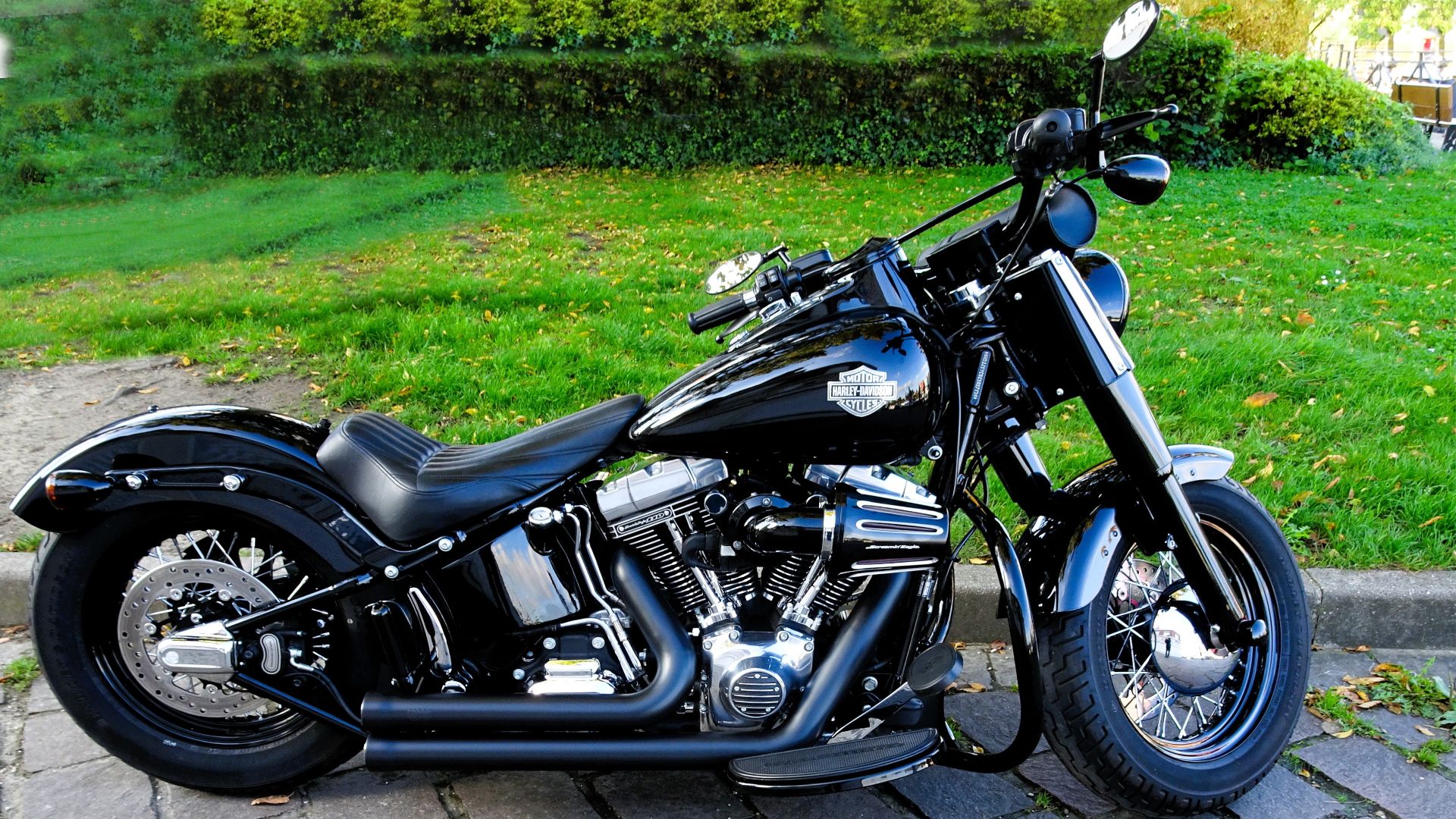 Harley-Davidson Softail Springer Screamin' Eagle 2008 à  Wambrechies Nord France