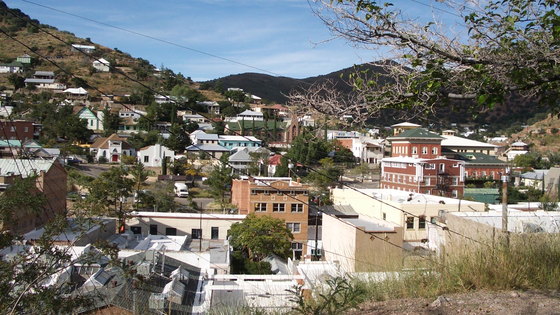 La ville de Bisbee en Arizona