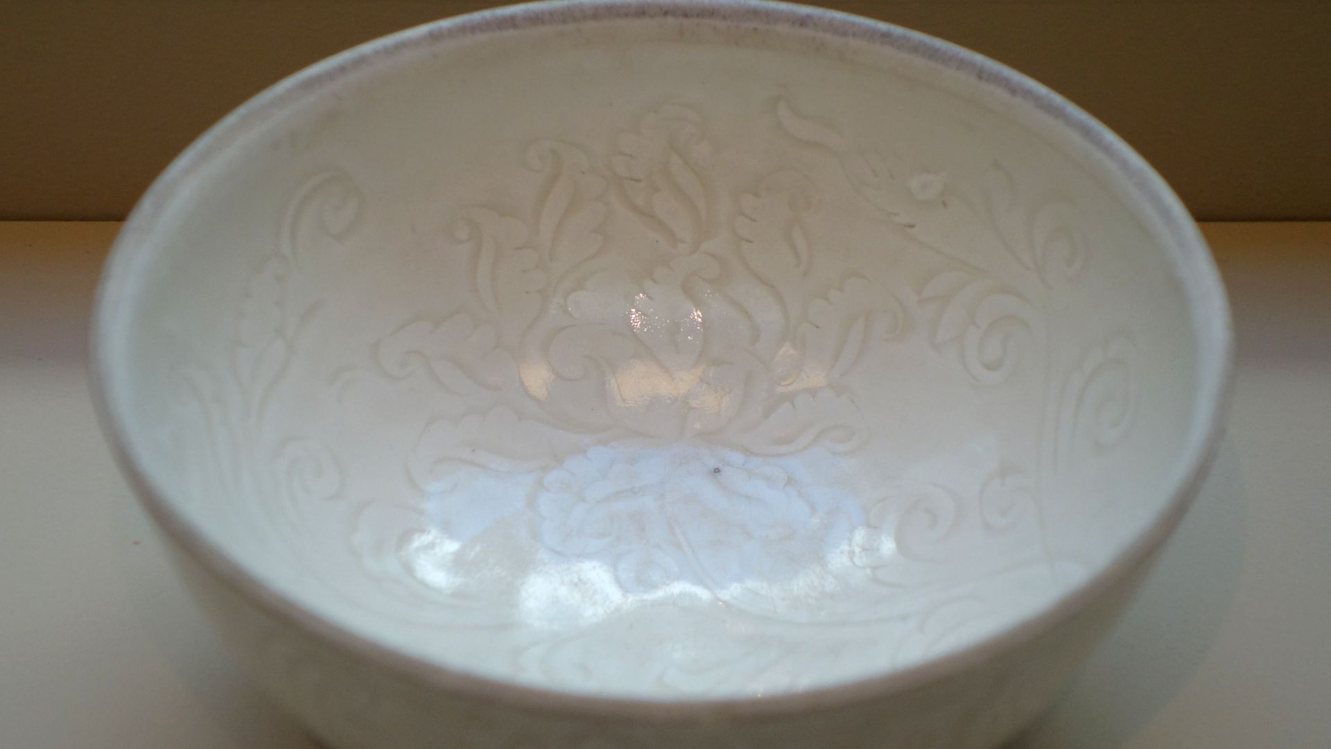 Chinese ceramic in the Asian Art Museum of San Francisco, California, USA.