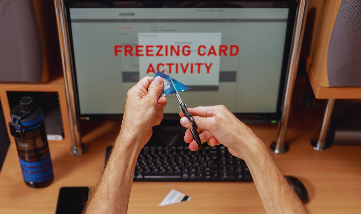 credit card freeze