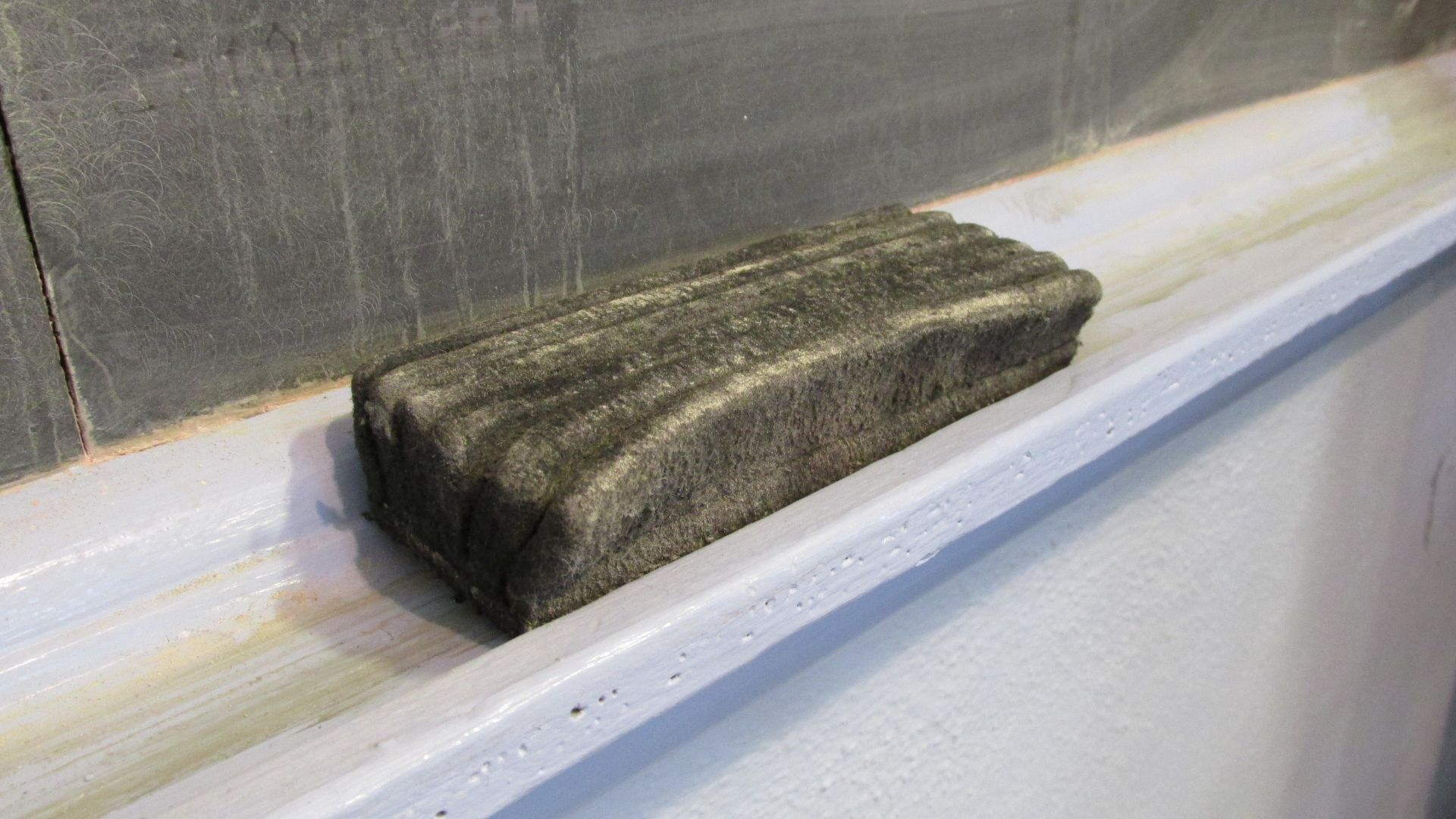 Chalkboard eraser, Waldorf School, East Lexington Massachusetts