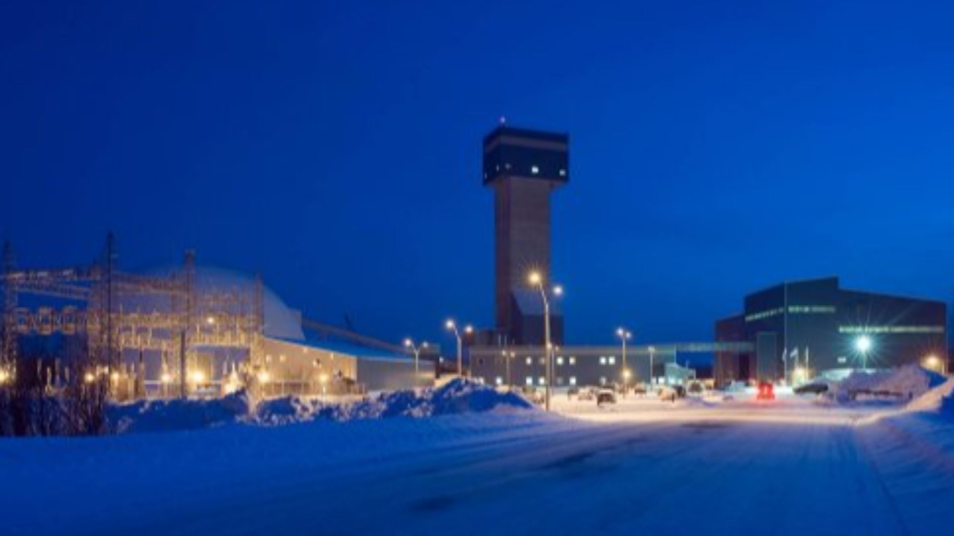 Photo of the Goldex Mine Headquarters