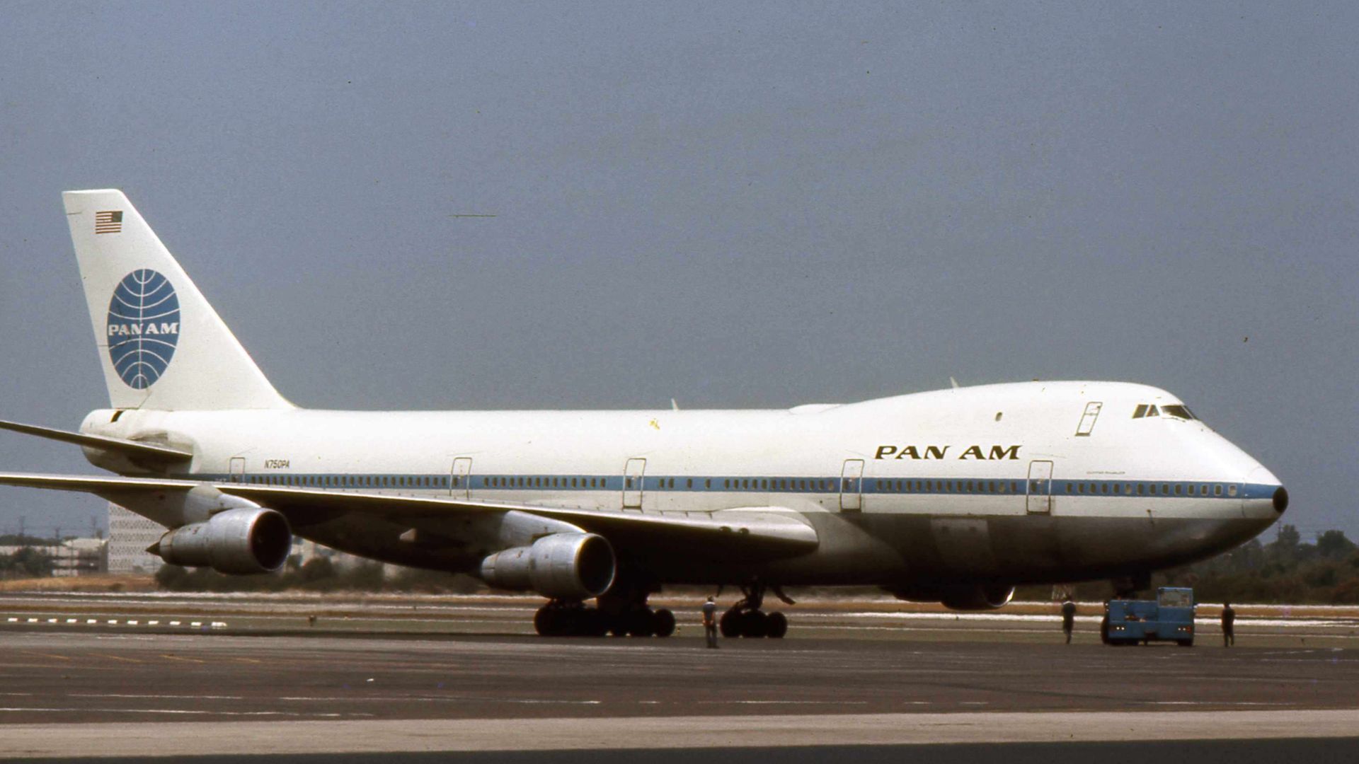 First flight on April 1st, 1970, delivered to Pan Am on April 26, 1970 named “Clipper Rambler”, renamed