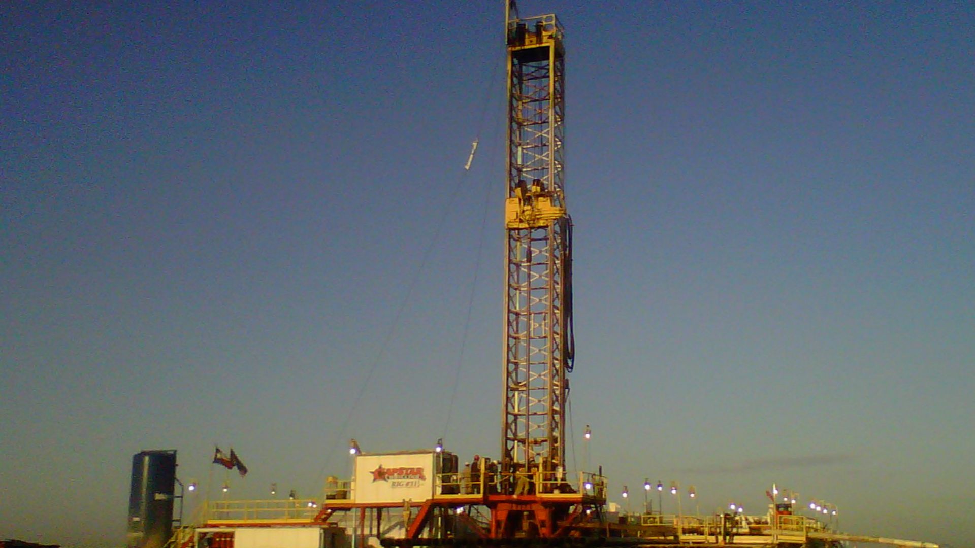 Capstar Rig Number 31 in the Permian Basin