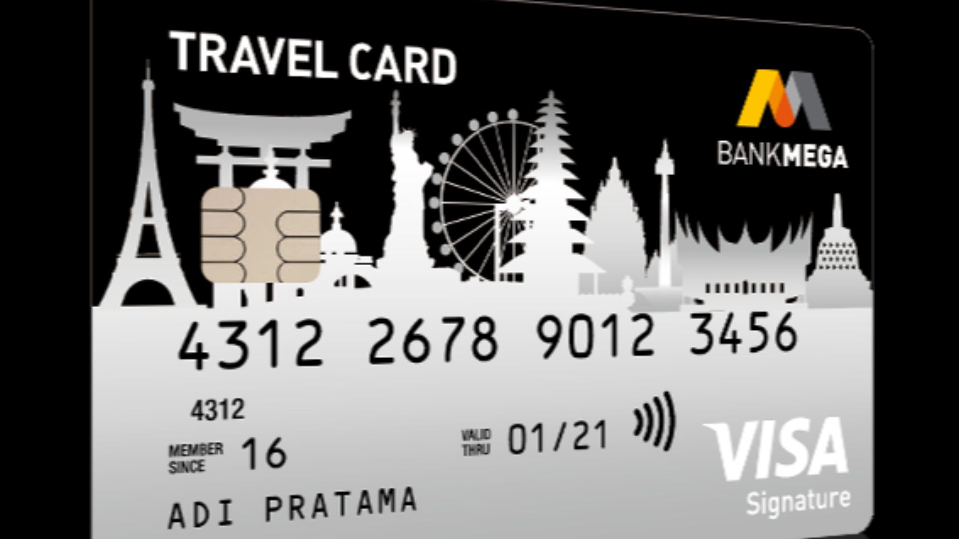 A suitable Credit Card product for travel enthusiasts, offering Free Access to Domestic & International Airport Lounges & a Guarantee of Competitive Exchange Rates.