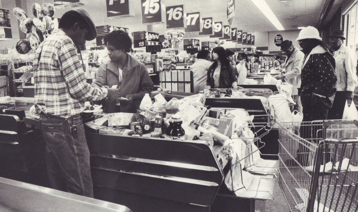 old credit card shopping