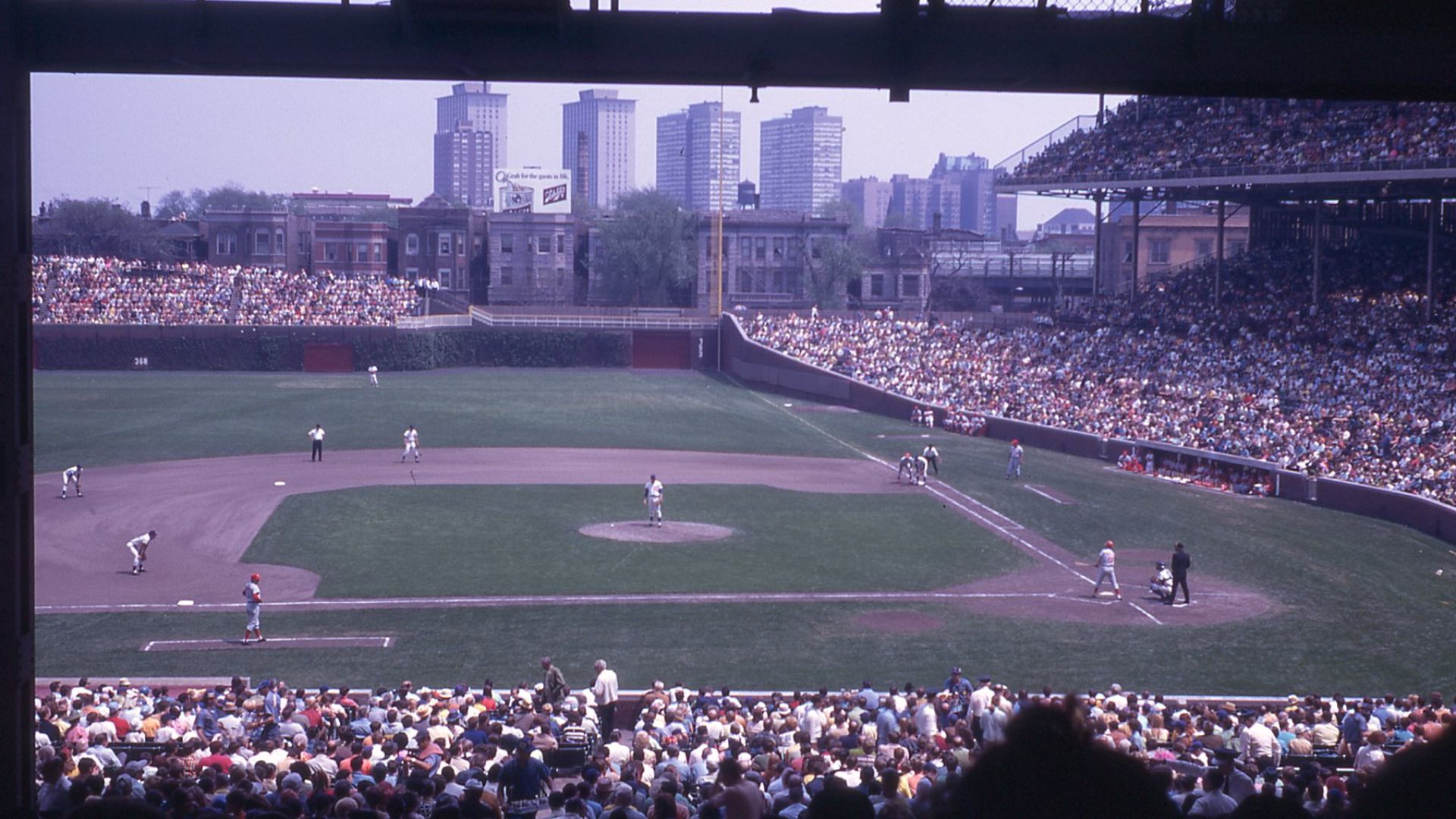 Wrigley Field Cubs vs. Reds 5/70