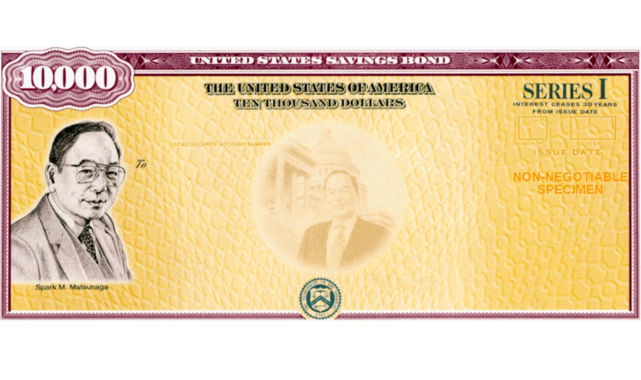 $10,000 Series I US Savings Bond