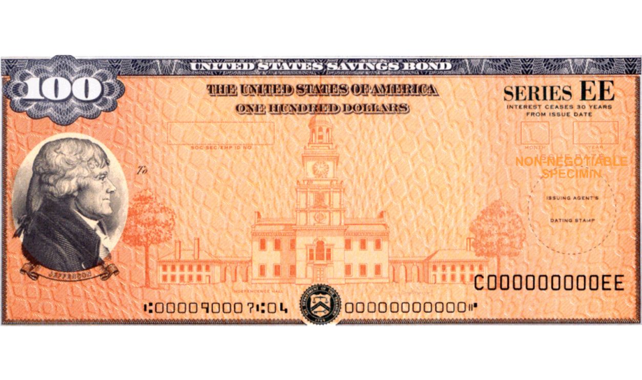 $100 Series EE US Savings Bond
