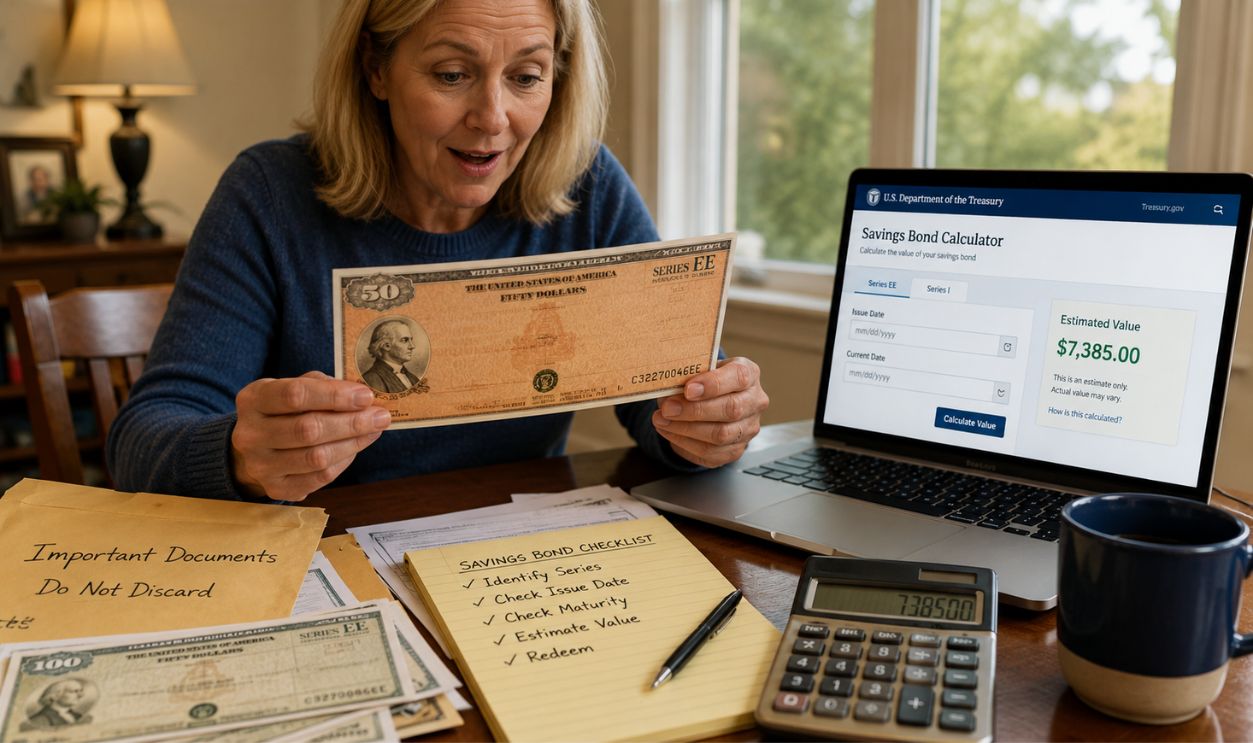 Surprised by savings bond discovery