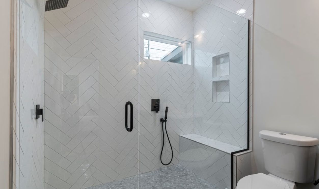 Walk in shower
