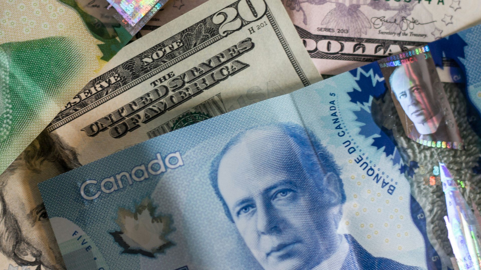 assorted-denomination banknote collection