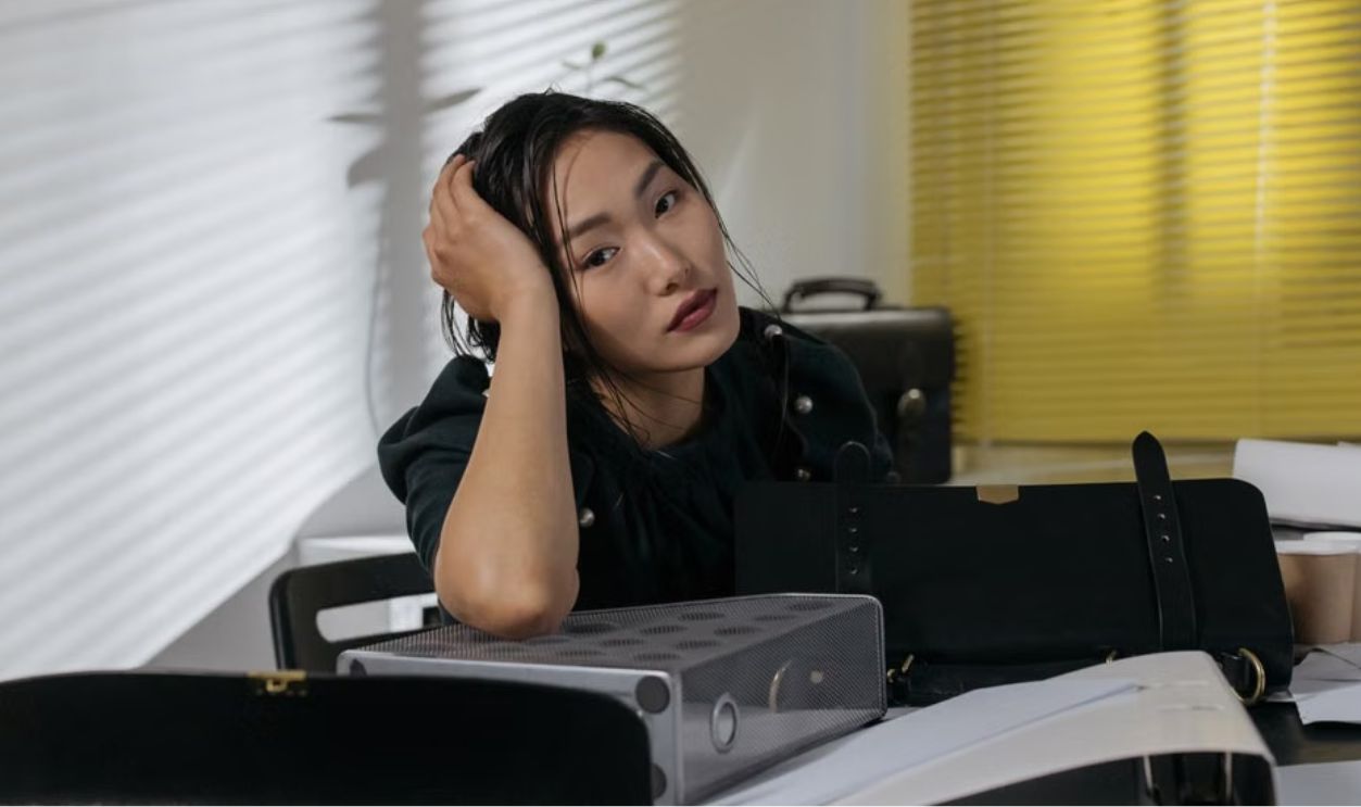 tired woman 