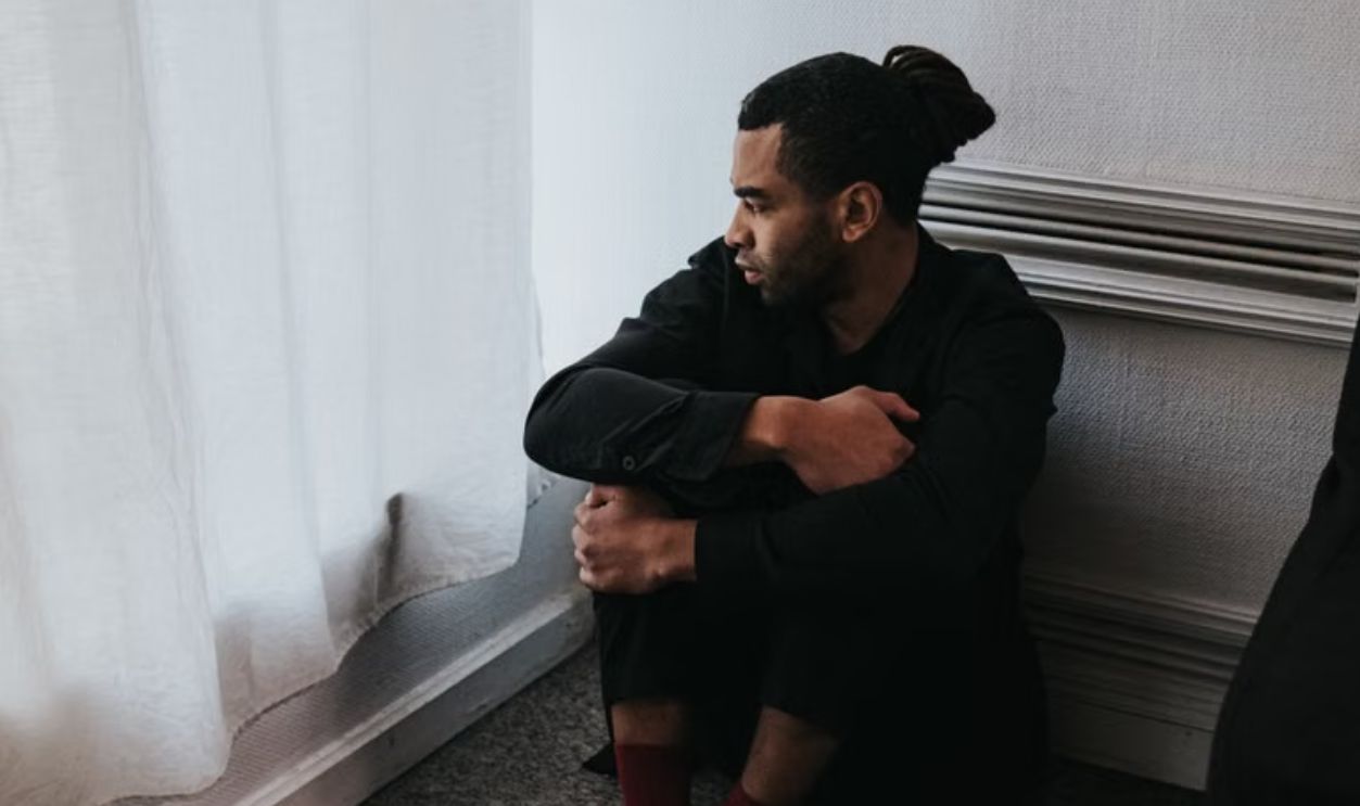 depressed man 