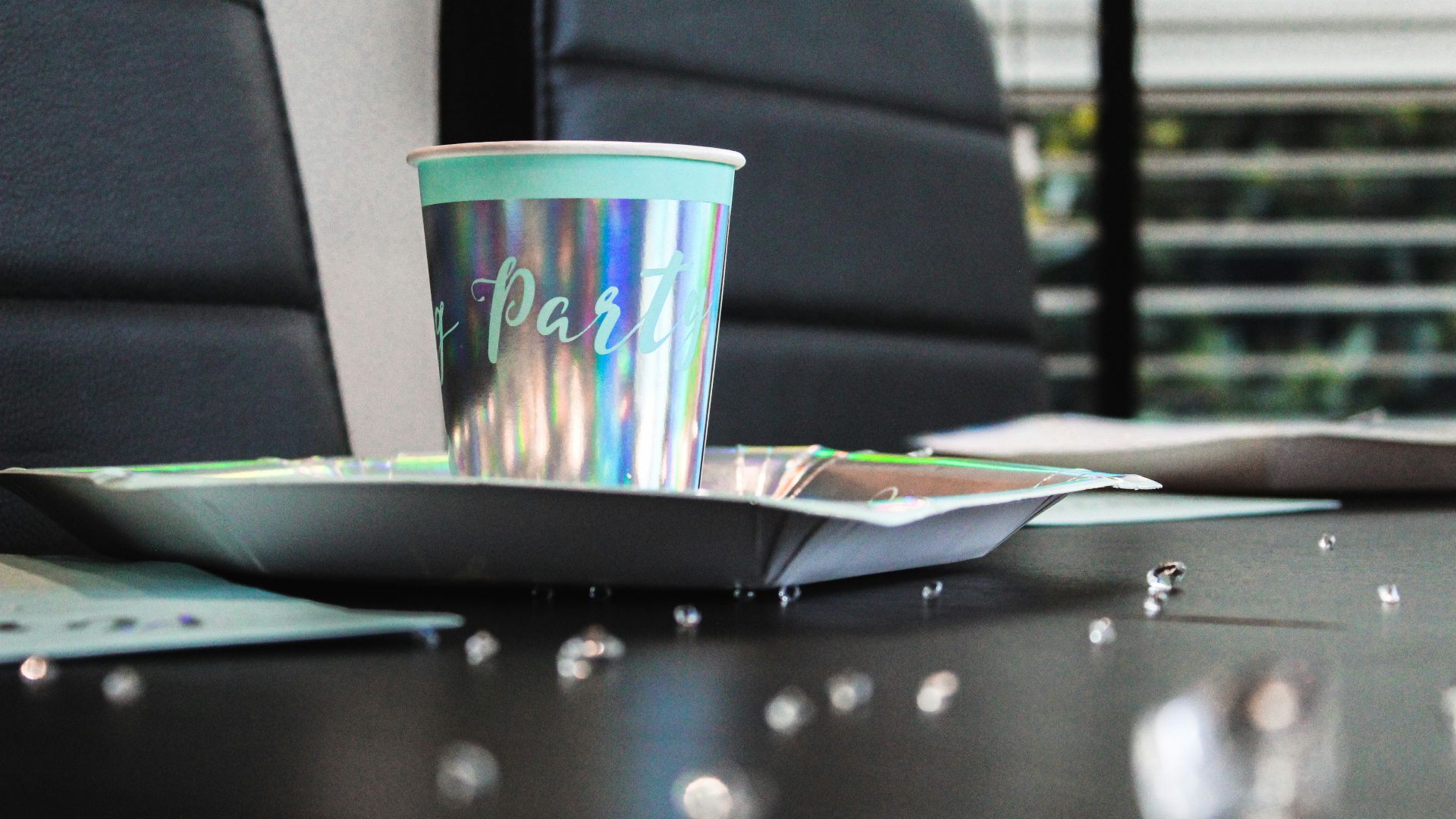 a cup of coffee sitting on top of a table