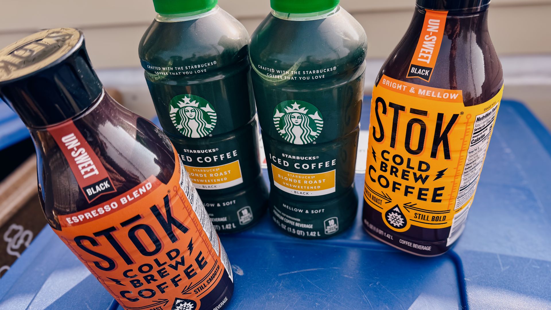 10
30
DEC
P
14
UN-SWEET
BLACK
ESPRESSO BLEND
CRAFTED WITH THE STARBUCKS®
COFFEE THAT YOU LOVE
STARBUCKS®
UN-SWEET
SHAKE NE
About
CRAFTED WITH THE STARBUCKS®
COFFEE THAT YOU LOVE
BLACK
BRIGHT & MELLOW
STOK
COLD
BREW
COFFEE
STER ROAST
STILL BOLD
ED COFFEE
S