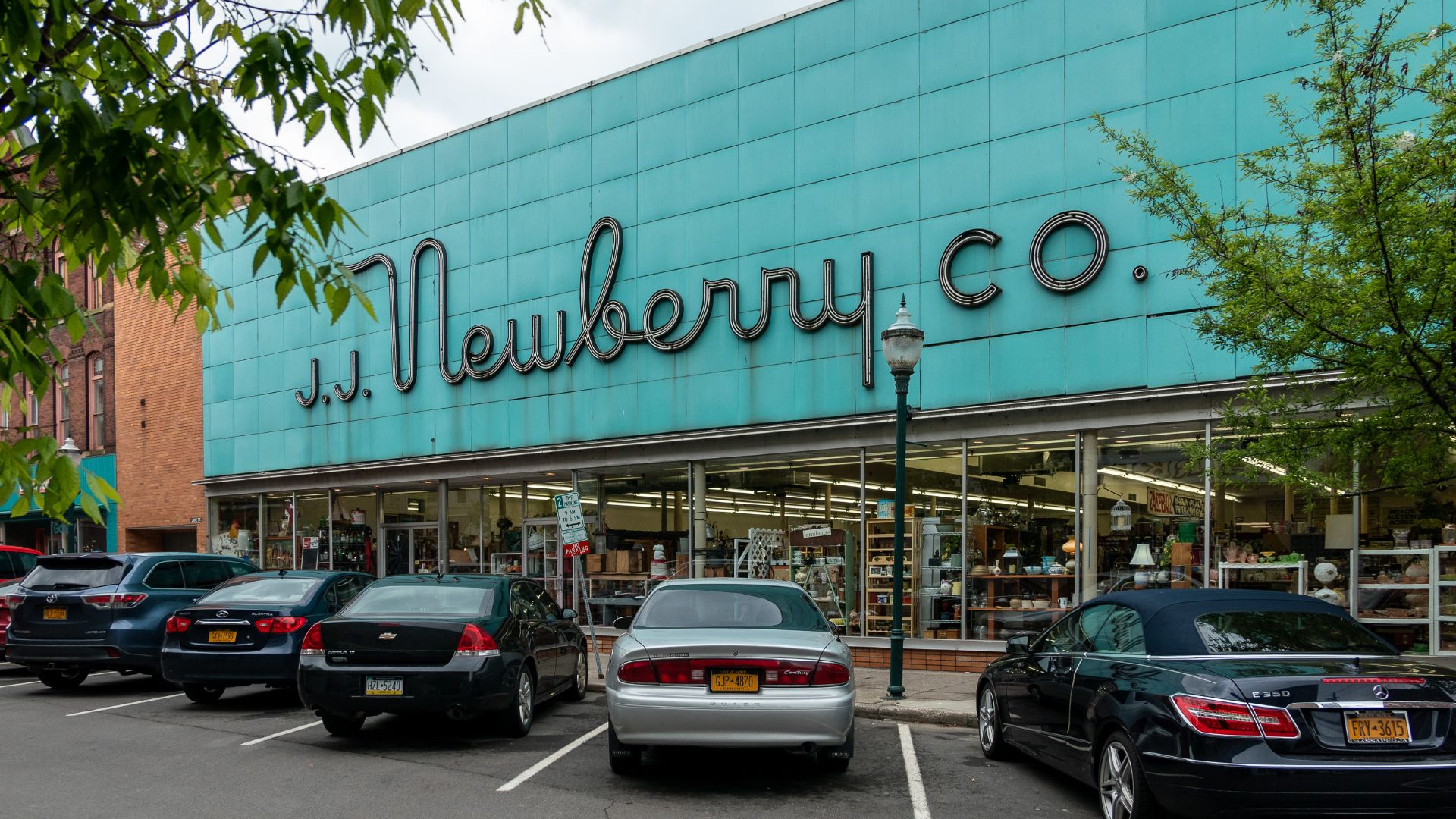 J.J. Newberry Co. storefront, Owego, New York